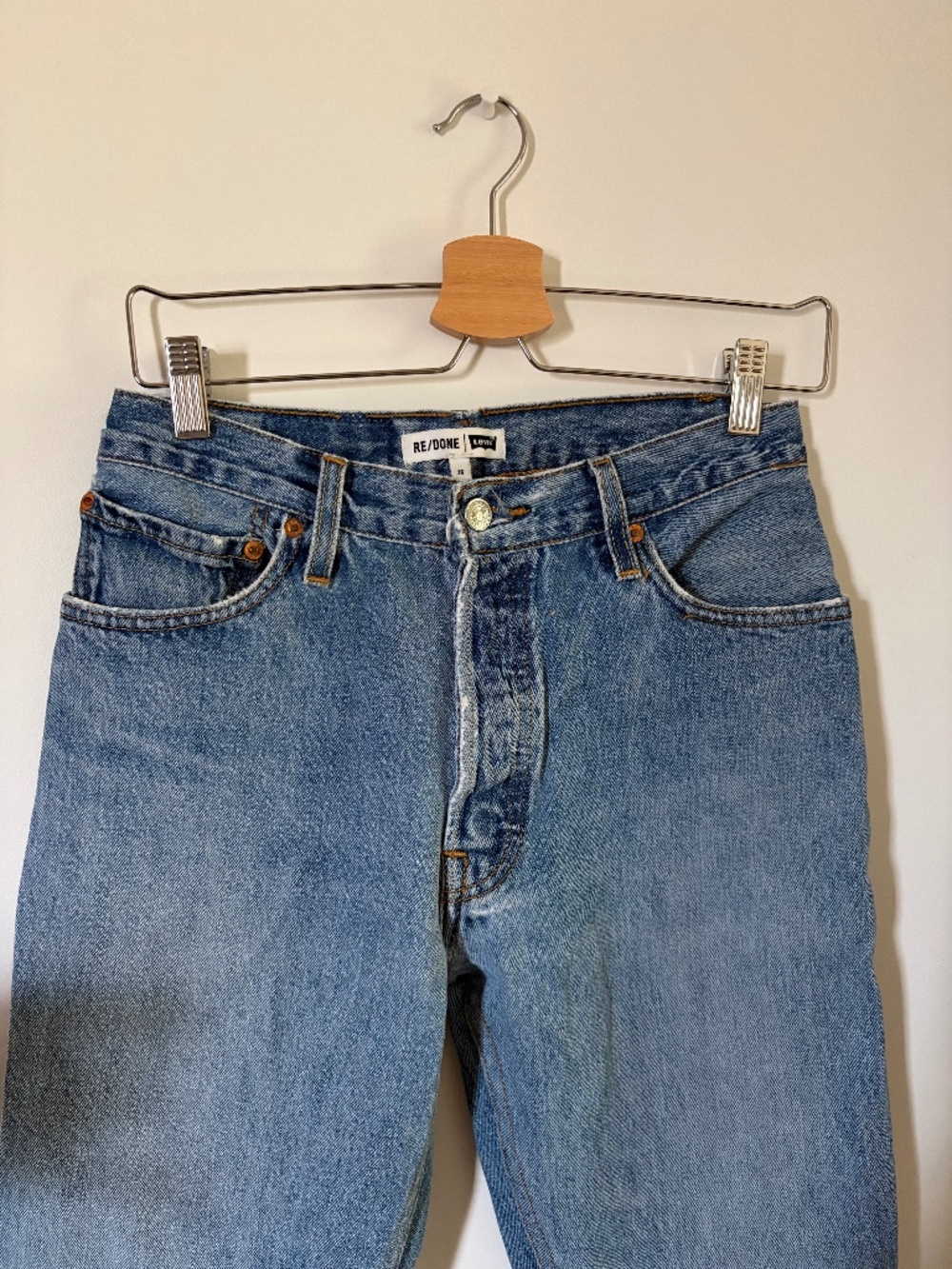 RE/DONE x Levi's vintage straight leg jeans